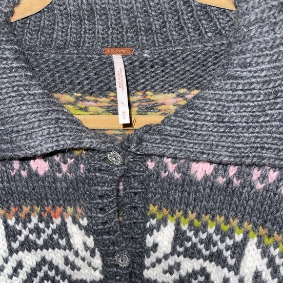 Free People Multicolor Knit Cardigan - Picture 5 of 6